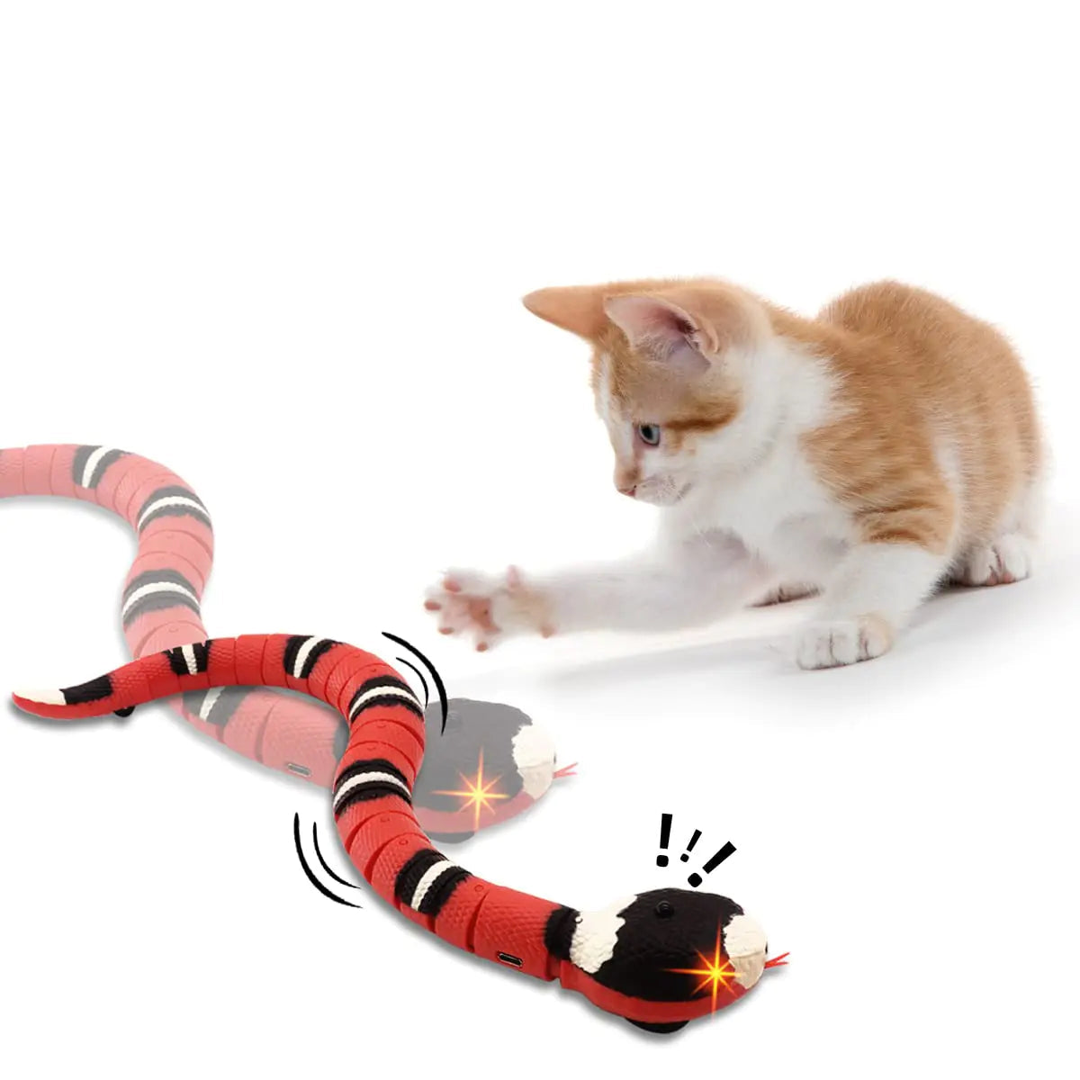 Interactive Cat Toy Snake