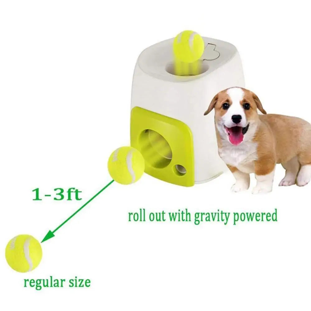 Automatic Interactive Dog Ball Thrower Toy