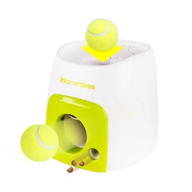 Automatic Interactive Dog Ball Thrower Toy