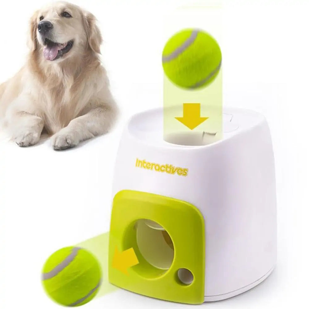 Automatic Interactive Dog Ball Thrower Toy